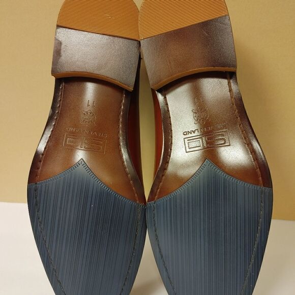 MEN'S STEVEN LAND LEATHER DRESS SHOE - Picture 6 of 8